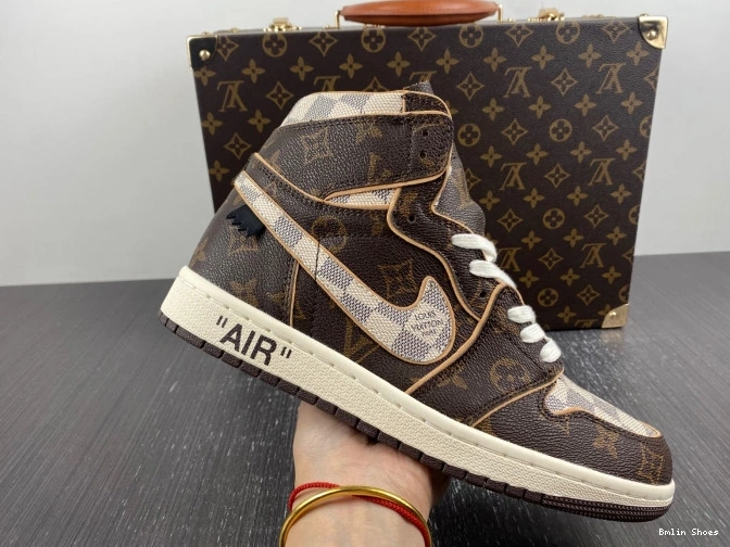 Bmlin Shoes Jordan Air x LV OFF-WHITE 1 0817